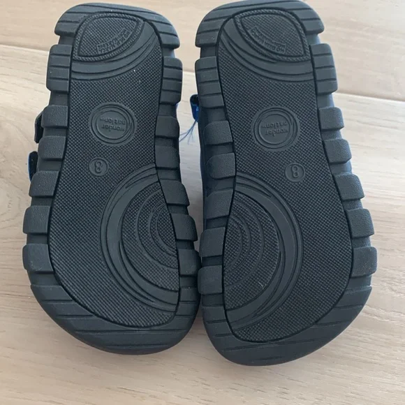 Toddler Boy Blue Sandals - Picture 3 of 6